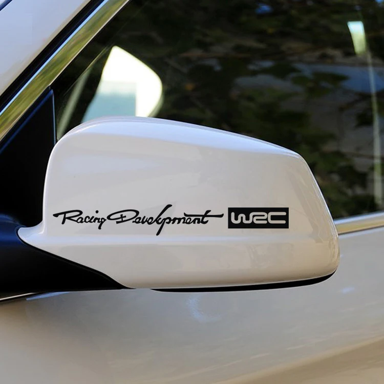 2pcs WRC Car rearview mirror sticker for BMW AMG VW Audi Ford Chevrolet Buick Ma Zida Jaguar Kia Mitsubishi Subaru
2pcs WRC Car rearview mirror sticker for BMW AMG VW Audi Ford Chevrolet Buick Ma Zida Jaguar Kia Mitsubishi Subaru