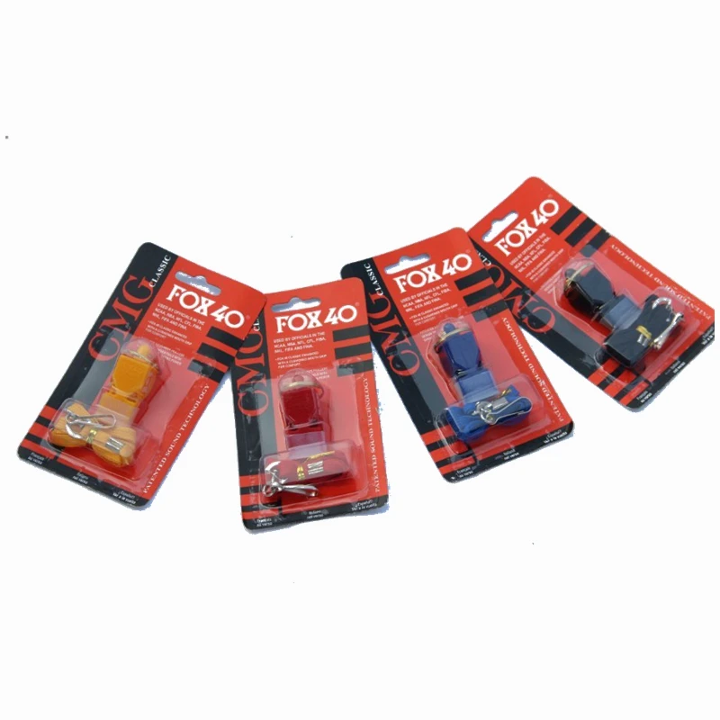 Whistle Plastic FOX 40 Soccer Football Basketball Hockey Baseball Sports Classic Referee Whistle Survival Outdoor
Whistle Plastic FOX 40 Soccer Football Basketball Hockey Baseball Sports Classic Referee Whistle Survival Outdoor
