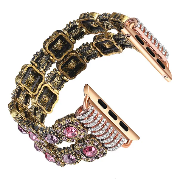 Luxury Jewelry Watch band FOR apple watch strap women's watch bracelet (12)