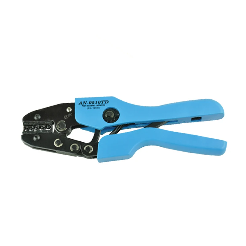 High quality Crimping tool AN-0510TD crimping non-insulated cable lugs 0.5-10mm2 ratchet crimp tool wholesale
High quality Crimping tool AN-0510TD crimping non-insulated cable lugs 0.5-10mm2 ratchet crimp tool wholesale