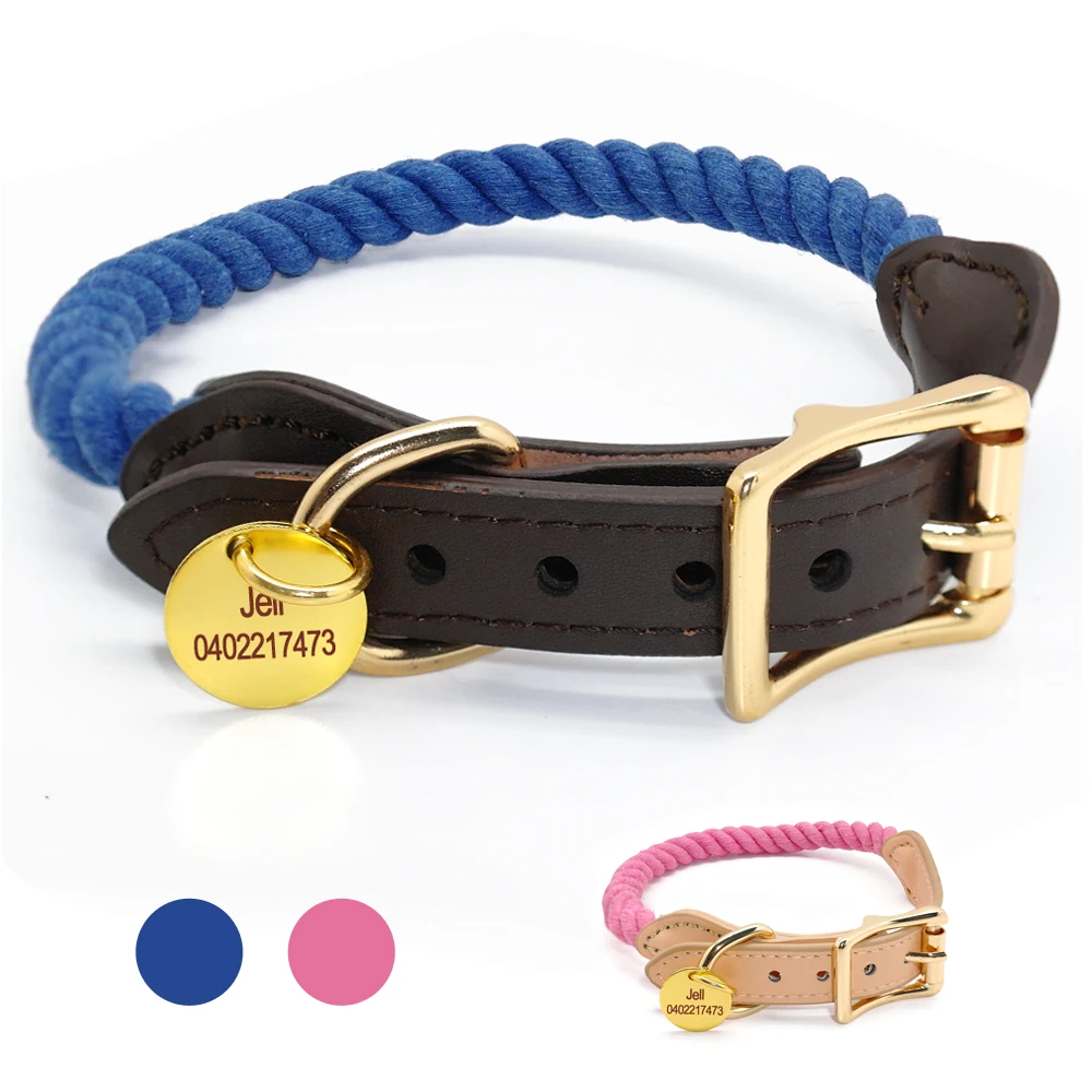Customized Dog Collar Personalized Nylon Puppy ID Tag Engraved Leather Pink Pet Collars For Small Medium Dogs Pet Products Perro
Customized Dog Collar Personalized Nylon Puppy ID Tag Engraved Leather Pink Pet Collars For Small Medium Dogs Pet Products Perro