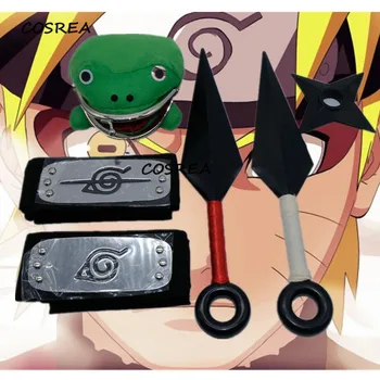 Anime Naruto Cosplay Props Collections Plastic Kunai Shuriken Toys Frog Wallet Cute Soft Surface Round for Halloween
Anime Naruto Cosplay Props Collections Plastic Kunai Shuriken Toys Frog Wallet Cute Soft Surface Round for Halloween