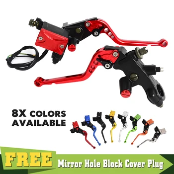 Motorcycle 7/8" Brake Clutch Lever Master Cylinder Set Kit For Honda CR80R 85R 125R 250R CRF250 CRF450 150 230F 450R XR250 400
Motorcycle 7/8" Brake Clutch Lever Master Cylinder Set Kit For Honda CR80R 85R 125R 250R CRF250 CRF450 150 230F 450R XR250 400
