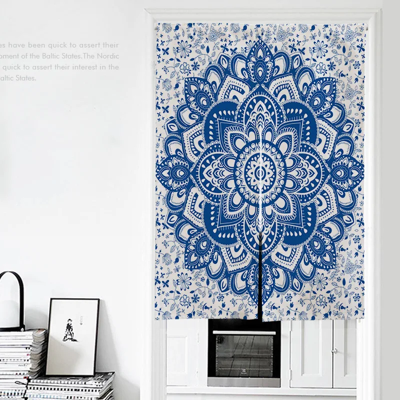 Mandala Door Curtain Bedroom Kitchen Living Room Partition Curtain Toilet Half Curtain Decoration Hanging Curtain
Mandala Door Curtain Bedroom Kitchen Living Room Partition Curtain Toilet Half Curtain Decoration Hanging Curtain