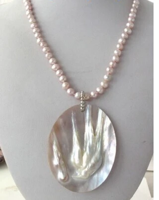 Free shipping ddh001595 Lavender Freshwater Pearl Necklace & Mother Of Pearl Pendant
Free shipping ddh001595 Lavender Freshwater Pearl Necklace & Mother Of Pearl Pendant
