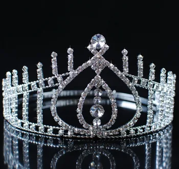 Beauty Pageant Tiara Crown Rhinestone Crystal Headband Brides Hair Accessories Wedding Bridal Prom Party Costume
Beauty Pageant Tiara Crown Rhinestone Crystal Headband Brides Hair Accessories Wedding Bridal Prom Party Costume