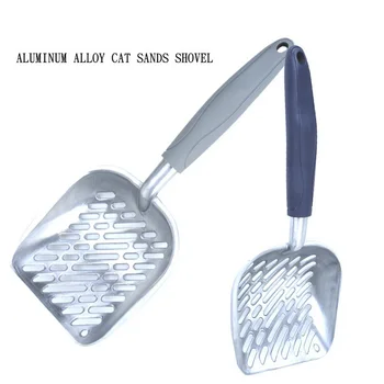 New Handle Rubber Aluminum Pet Cat Dog Metal Cat Litter Shovel Light Gray Shovel Metal Cat Dog Litter Shovel Long Tools
New Handle Rubber Aluminum Pet Cat Dog Metal Cat Litter Shovel Light Gray Shovel Metal Cat Dog Litter Shovel Long Tools