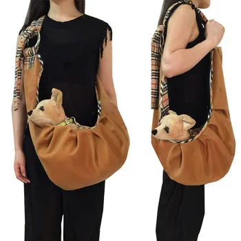 Luxury wool Pet cat small dog Travel Carrier sling bag outdoor portable adjustable dog Chihuahua carry tote shopping bag handbag
Luxury wool Pet cat small dog Travel Carrier sling bag outdoor portable adjustable dog Chihuahua carry tote shopping bag handbag