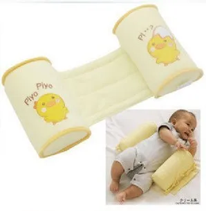 Cute Toddler Safe Cotton Anti Roll Sleep Head Baby Pillow