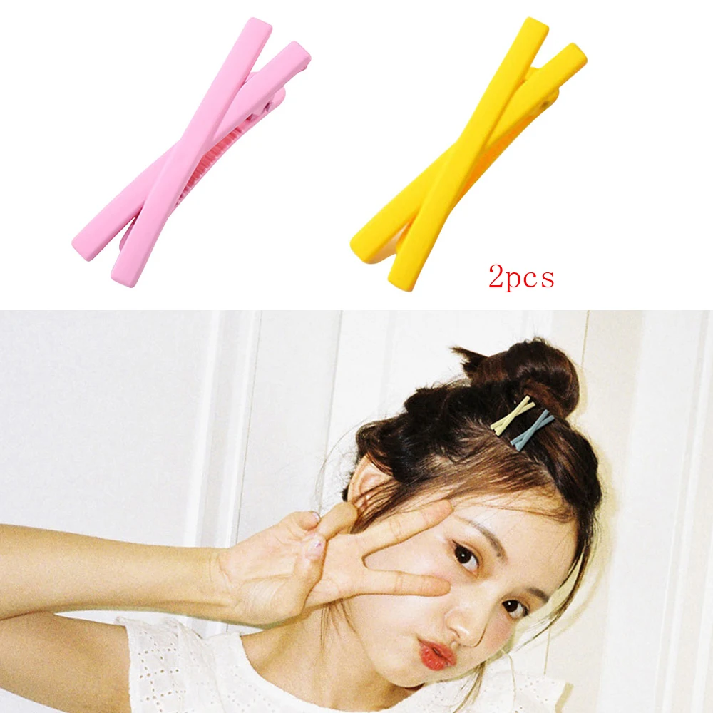 2Pcs Hair Clips Professional Hairstyling Tool Great for Bangs, Fine Hair and Thick Hair Friendly, and Makeup Application
2Pcs Hair Clips Professional Hairstyling Tool Great for Bangs, Fine Hair and Thick Hair Friendly, and Makeup Application