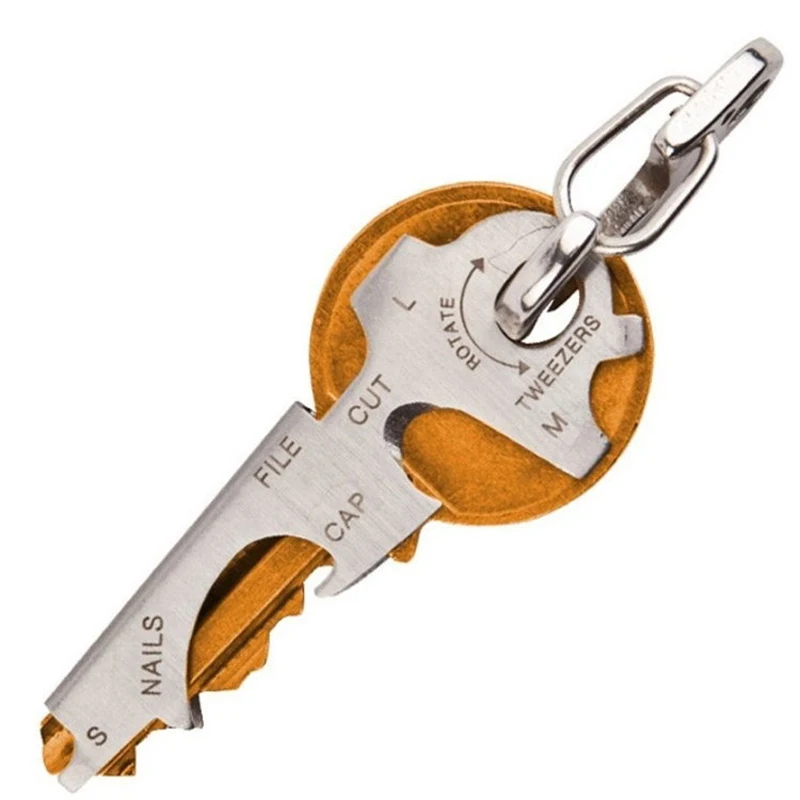 Multifunction Key clips Hanging buckles Keychains Stainless Steel EDC Outdoor Camping Hiking Survival Gear Gadget Screwdriver
Multifunction Key clips Hanging buckles Keychains Stainless Steel EDC Outdoor Camping Hiking Survival Gear Gadget Screwdriver