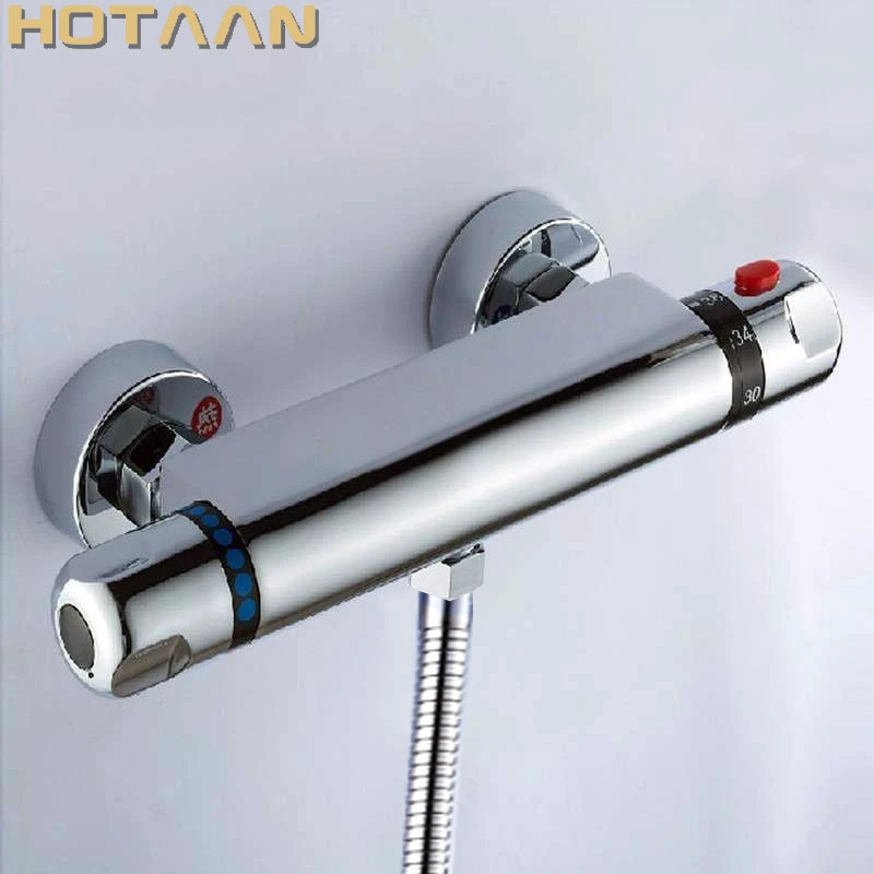 Free Shipping Wall Mounted Two Handle Thermostatic Shower Faucet Thermostatic Mixer , Shower Taps Chrome Finish,YT-5301-B
Free Shipping Wall Mounted Two Handle Thermostatic Shower Faucet Thermostatic Mixer , Shower Taps Chrome Finish,YT-5301-B