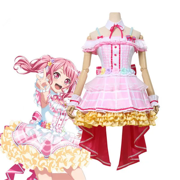 Hot Sale!!!Custom Made Cosplay Costume BanGDream!Pastel*Palettes Dream Illuminate Maruyama Aya Pink Dress lovely Princess dress
Hot Sale!!!Custom Made Cosplay Costume BanGDream!Pastel*Palettes Dream Illuminate Maruyama Aya Pink Dress lovely Princess dress