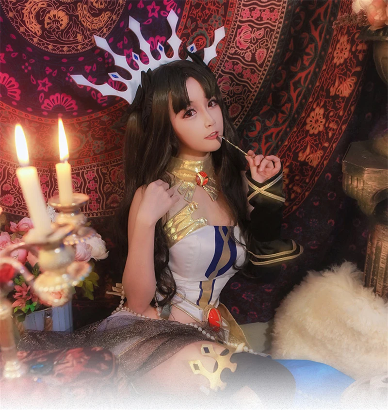 FGO Fate/Grand Order Archer Tohsaka Rin Ishtar Godness Tosaka Women Female dress Cosplay Costume Halloween costume
FGO Fate/Grand Order Archer Tohsaka Rin Ishtar Godness Tosaka Women Female dress Cosplay Costume Halloween costume