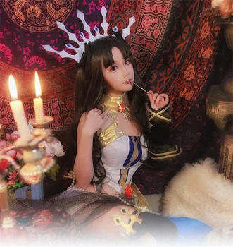 FGO Fate/Grand Order Archer Tohsaka Rin Ishtar Godness Tosaka Women dress Cosplay Costume
FGO Fate/Grand Order Archer Tohsaka Rin Ishtar Godness Tosaka Women dress Cosplay Costume