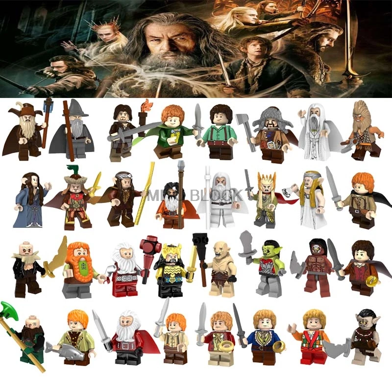 For Legoing Lord Of The Rings Figures Arwen Bilbo Bombur Frodo Gandalf Galadriel Aragon Beorn Saruman Legoingl Building Blocks
For Legoing Lord Of The Rings Figures Arwen Bilbo Bombur Frodo Gandalf Galadriel Aragon Beorn Saruman Legoingl Building Blocks