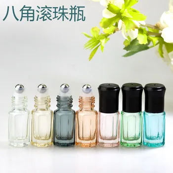 Octagon 3ml sample mini colorful essential oil glass roll on bottle glass perfume roller bottle eye cream bottle with steel ball
Octagon 3ml sample mini colorful essential oil glass roll on bottle glass perfume roller bottle eye cream bottle with steel ball