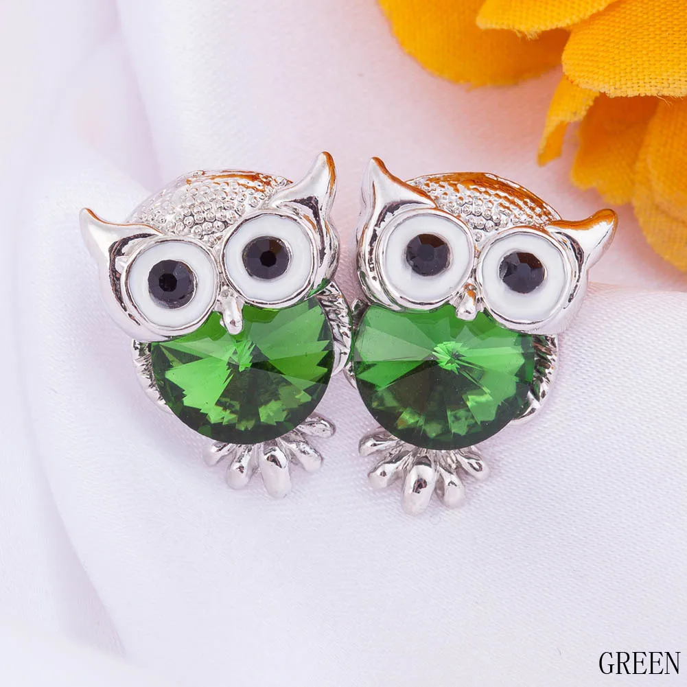 New Mode Style Fashionable Elegant Original Crystal Owl Stud Earrings For Women Birthday Jewelry Women Gifts
New Mode Style Fashionable Elegant Original Crystal Owl Stud Earrings For Women Birthday Jewelry Women Gifts