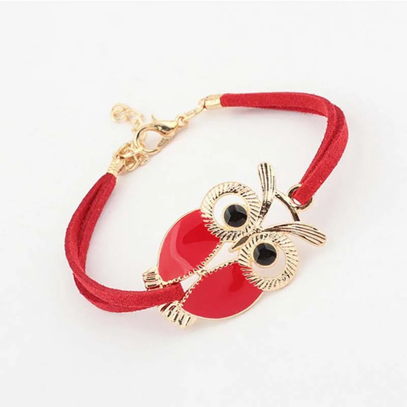 2019 Korean Version Of The New High-quality New Fashion Retro Bracelet Owl Decorated Artificial Leather Retro Bracelet Wholesale
2019 Korean Version Of The New High-quality New Fashion Retro Bracelet Owl Decorated Artificial Leather Retro Bracelet Wholesale