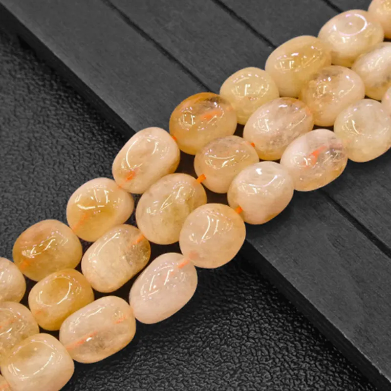Natural Freeform Potato Citrines Beads DIY Loose Quartz Beads For Jewelry Making Beads Bracelets 15'' Trinket Women Gift
Natural Freeform Potato Citrines Beads DIY Loose Quartz Beads For Jewelry Making Beads Bracelets 15'' Trinket Women Gift