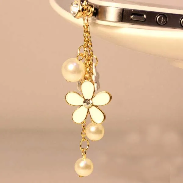Camellia Pearl Pendant Design Anti Dust Plug For Iphone6 6s For Samsung S6 For Xiaomi Meizu And All 3.5mm Earphone Jack Plug
Camellia Pearl Pendant Design Anti Dust Plug For Iphone6 6s For Samsung S6 For Xiaomi Meizu And All 3.5mm Earphone Jack Plug