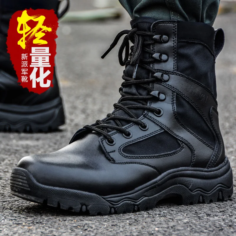 New Cqb Ultra-light Combat Men Summer Tactical Boots Soft-soled Army Boots Men Air-permeable Special Soldiers Land Combat Boots
New Cqb Ultra-light Combat Men Summer Tactical Boots Soft-soled Army Boots Men Air-permeable Special Soldiers Land Combat Boots