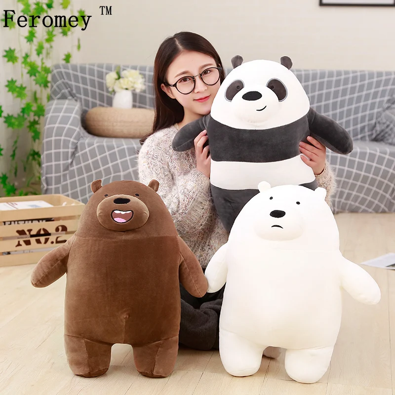 2018 New Arrival3 Styles Bare Bears Grizzly Peanda Ice Bear Stuffed Animals Cute Soft Plush Toys Children Birthday Gift
2018 New Arrival3 Styles Bare Bears Grizzly Peanda Ice Bear Stuffed Animals Cute Soft Plush Toys Children Birthday Gift