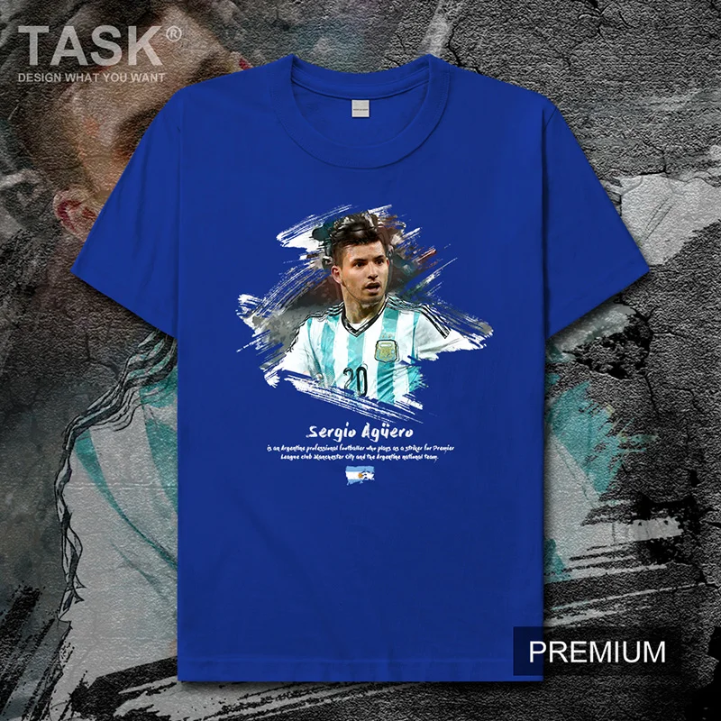 Sergio mens t shirt Aguero jerseys Argentina footballer star tshirt new tops cotton Printed t-shirts summer fitness Short Sleeve
Sergio mens t shirt Aguero jerseys Argentina footballer star tshirt new tops cotton Printed t-shirts summer fitness Short Sleeve