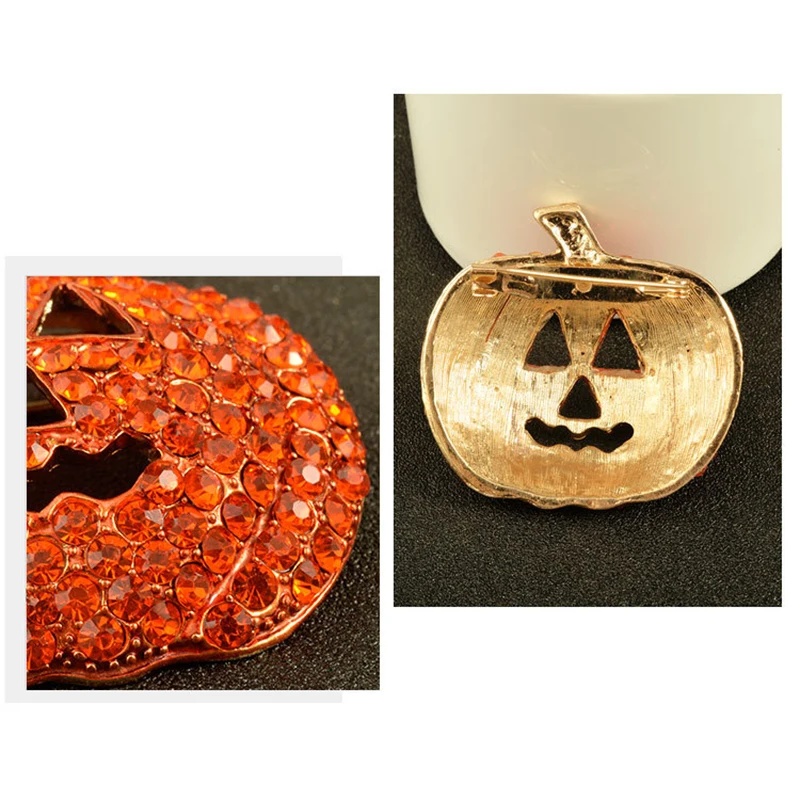 2018 new environmentally friendly alloy clothing jewelry Halloween brooch pin with rhinestone pumpkin brooch
2018 new environmentally friendly alloy clothing jewelry Halloween brooch pin with rhinestone pumpkin brooch