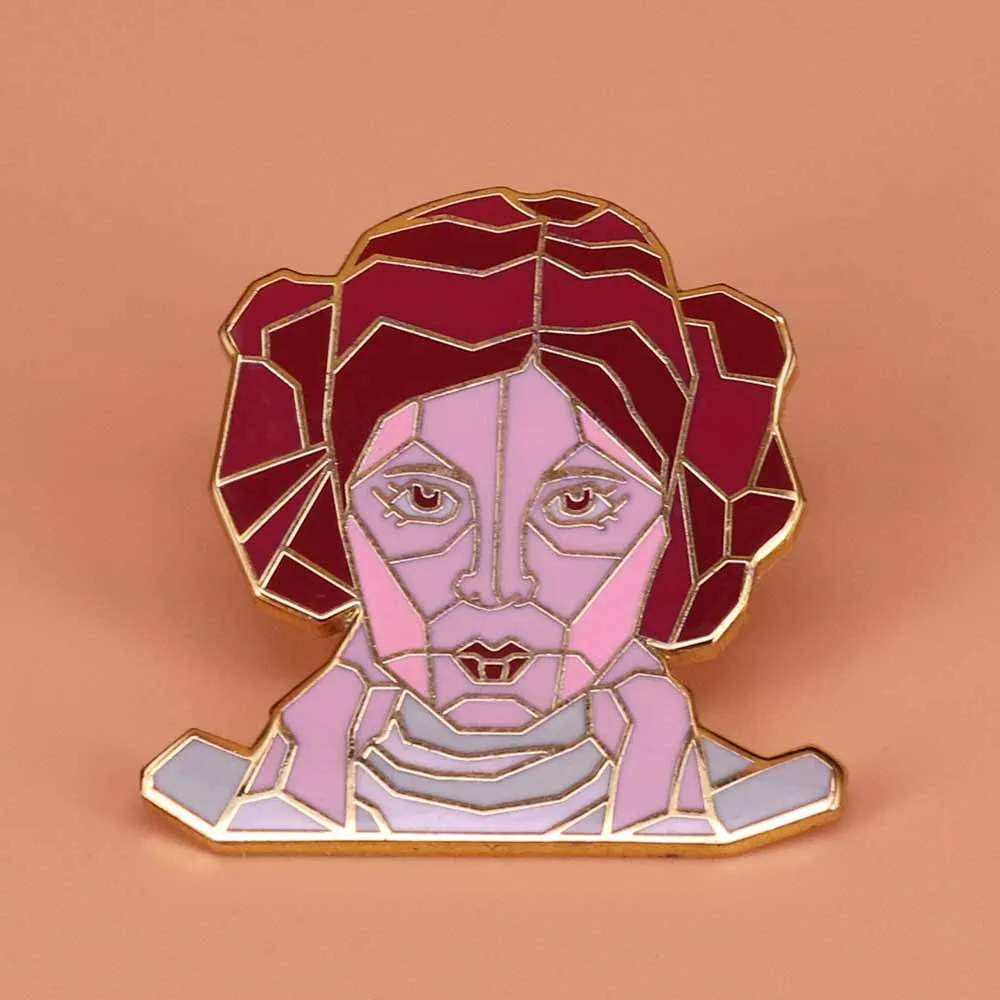 Princess Leia enamel pin feminist ladies brooch girl power badge pop culture pins abstract art jewelry women shirts jackets acce
Princess Leia enamel pin feminist ladies brooch girl power badge pop culture pins abstract art jewelry women shirts jackets acce