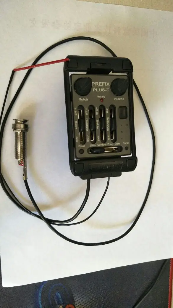free shipping top quality Guitar Pickups Prefix Plus-T Onboard Preamp Matrix Pickup EQ
free shipping top quality Guitar Pickups Prefix Plus-T Onboard Preamp Matrix Pickup EQ