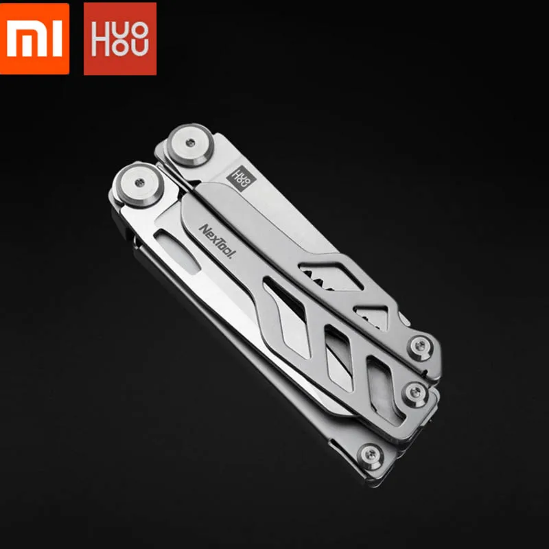 

Xiaomi Huohou Multi-function Folding Knife Bottle Opener Screwdriver Pliers Scissors Stainless Steel Army Knives Sharpener Tools
