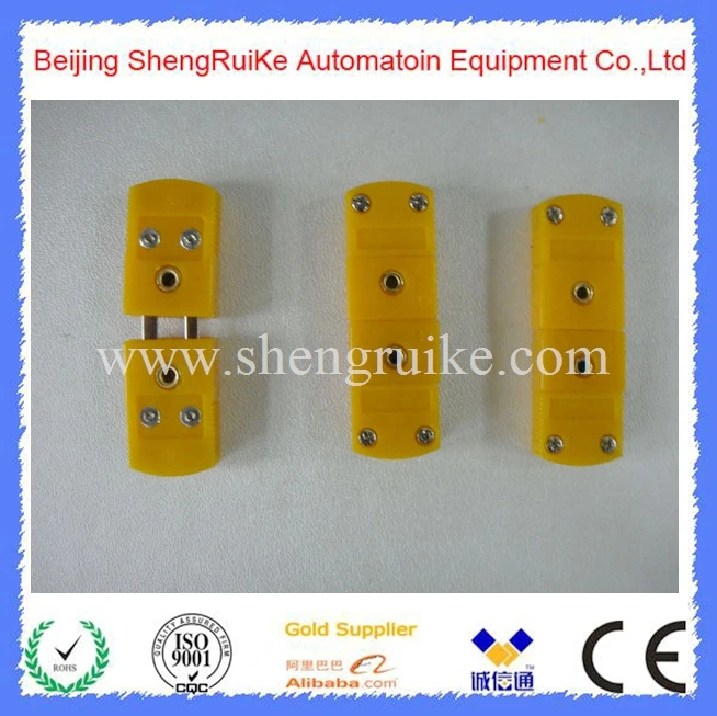 Best Selling Mini Thermocouple Connector K Flat pin Male and Female China Post Free Shipping
Best Selling Mini Thermocouple Connector K Flat pin Male and Female China Post Free Shipping