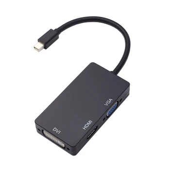 New Thunderbolt DP to HDMI DVI VGA Adapter Cable 3 In 1 1080P Mini Display Port Converter For iMac Apple MacBook Pro Air
New Thunderbolt DP to HDMI DVI VGA Adapter Cable 3 In 1 1080P Mini Display Port Converter For iMac Apple MacBook Pro Air