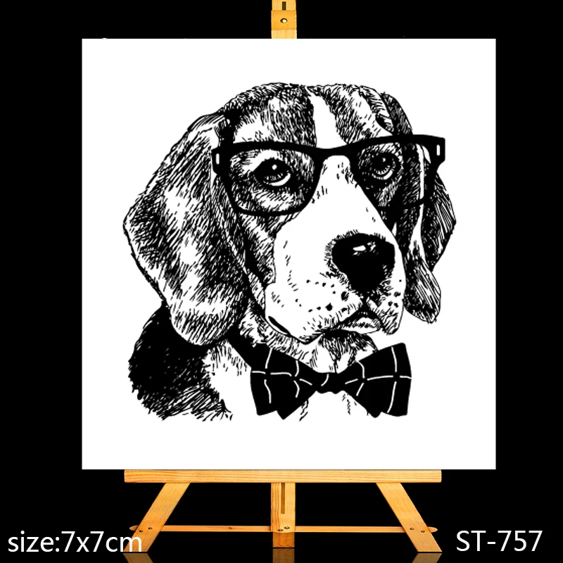 Gentleman dog Transparent Silicone Stamp for DIY Scrapbooking/Photo Album Decorative Card Making Clear Stamps Supplies
Gentleman dog Transparent Silicone Stamp for DIY Scrapbooking/Photo Album Decorative Card Making Clear Stamps Supplies