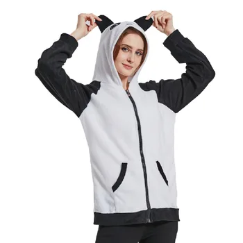 Unisex Adult Cute Panda Hoodie Sweatshirt Jacket Long-Sleeve Cosplay Costume Polar Fleece High Quality Size S M L XL
Unisex Adult Cute Panda Hoodie Sweatshirt Jacket Long-Sleeve Cosplay Costume Polar Fleece High Quality Size S M L XL