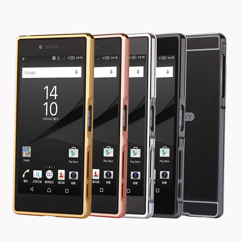 For Sony Z 5 Dual Mirror Plating Metal Frame Case Cover With Back Cover Hard Case for Sony Xperia Z5 E6653 E6683 5.2" 4 Color
For Sony Z 5 Dual Mirror Plating Metal Frame Case Cover With Back Cover Hard Case for Sony Xperia Z5 E6653 E6683 5.2" 4 Color