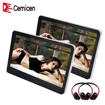 Cemicen 2PCS Car Headrest DVD Player Video Monitor 10.1 Inch Android 5.1 System WIFI/USB/SD/Bluetooth/FM Transmitter/Speaker/MP5
Cemicen 2PCS Car Headrest DVD Player Video Monitor 10.1 Inch Android 5.1 System WIFI/USB/SD/Bluetooth/FM Transmitter/Speaker/MP5