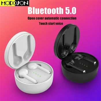 MODOSON Wireless Earphone TW40 HIFI Sport Stereo Headphone Bluetooth Smart Voice Headsets MIC in-ear Earbuds With Charging Box
MODOSON Wireless Earphone TW40 HIFI Sport Stereo Headphone Bluetooth Smart Voice Headsets MIC in-ear Earbuds With Charging Box