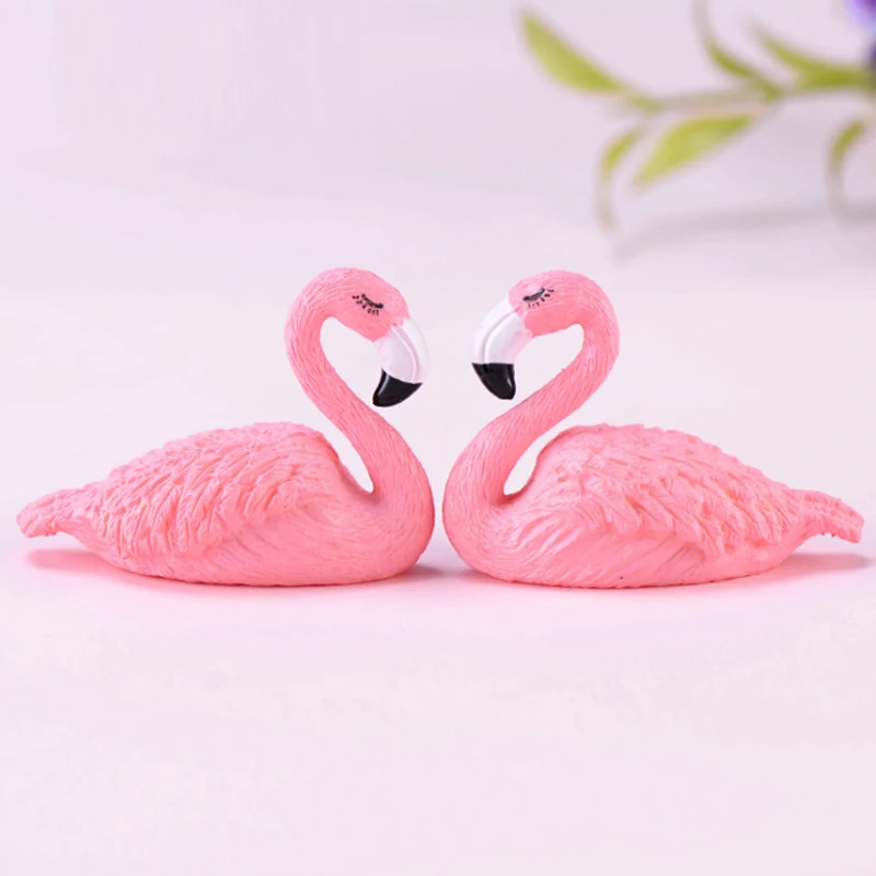 2 pcs/set Flamingo Birthday Party Wedding Miniature Ornament Exquisite Flamingo Figurine Fairy Garden Kids Home Decoration
2 pcs/set Flamingo Birthday Party Wedding Miniature Ornament Exquisite Flamingo Figurine Fairy Garden Kids Home Decoration