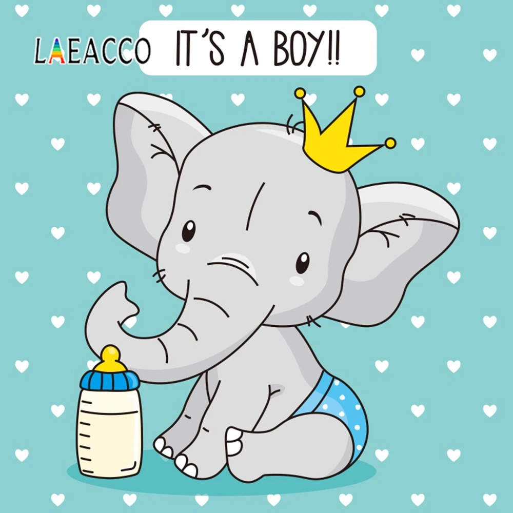 Laeacco Elephant Poster Baby Shower Party Cartoon Scene Photographic Background Customized Photography Backdrop For Photo Studio
Laeacco Elephant Poster Baby Shower Party Cartoon Scene Photographic Background Customized Photography Backdrop For Photo Studio