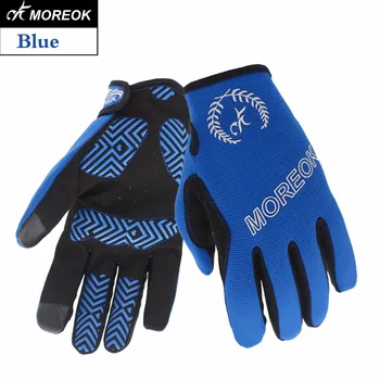MOREOK Full Finger Shock Absorption Antiskid , Silicone Design On Palm Moutain Bike Cycling Gloves for woman and man
MOREOK Full Finger Shock Absorption Antiskid , Silicone Design On Palm Moutain Bike Cycling Gloves for woman and man