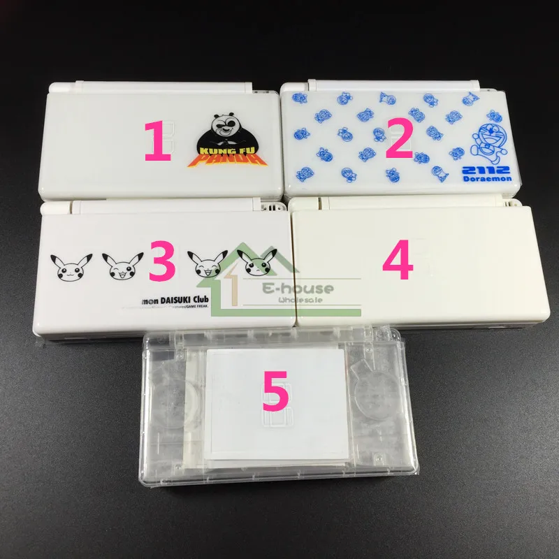 For Kung Fu Panda/ Pikachu White Clear Housing Case Cover Replacement for Nintendo DS Lite NDSL Shell Case with Buttons Kit
For Kung Fu Panda/ Pikachu White Clear Housing Case Cover Replacement for Nintendo DS Lite NDSL Shell Case with Buttons Kit