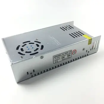 5PCS/lot 12V 30A 360W Switching Power Supply Driver for LED Strip AC 110-240V Input to DC 12V
5PCS/lot 12V 30A 360W Switching Power Supply Driver for LED Strip AC 110-240V Input to DC 12V