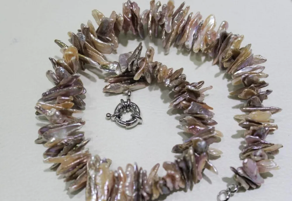 ddh003341 Multi-Color keshi reborn pearl necklace 17.5INCH 7x18-8x25mm"Handmade" Alloy 28% Discount
ddh003341 Multi-Color keshi reborn pearl necklace 17.5INCH 7x18-8x25mm"Handmade" Alloy 28% Discount