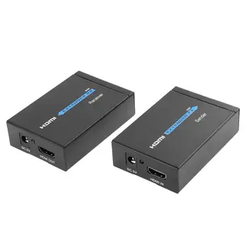 HDMI Extender 1080P HDMI To RJ45 Single Network Cable Signal Extender CAT5/6 Ethernet Lan Transmitter Receiver Sender Adapter
HDMI Extender 1080P HDMI To RJ45 Single Network Cable Signal Extender CAT5/6 Ethernet Lan Transmitter Receiver Sender Adapter