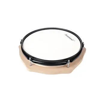 12 Inch Dumb Drum Pad Practice Snare Drum Trainer Pads Percussion Instruments Drummer Exercise Training Tool Accessories
12 Inch Dumb Drum Pad Practice Snare Drum Trainer Pads Percussion Instruments Drummer Exercise Training Tool Accessories