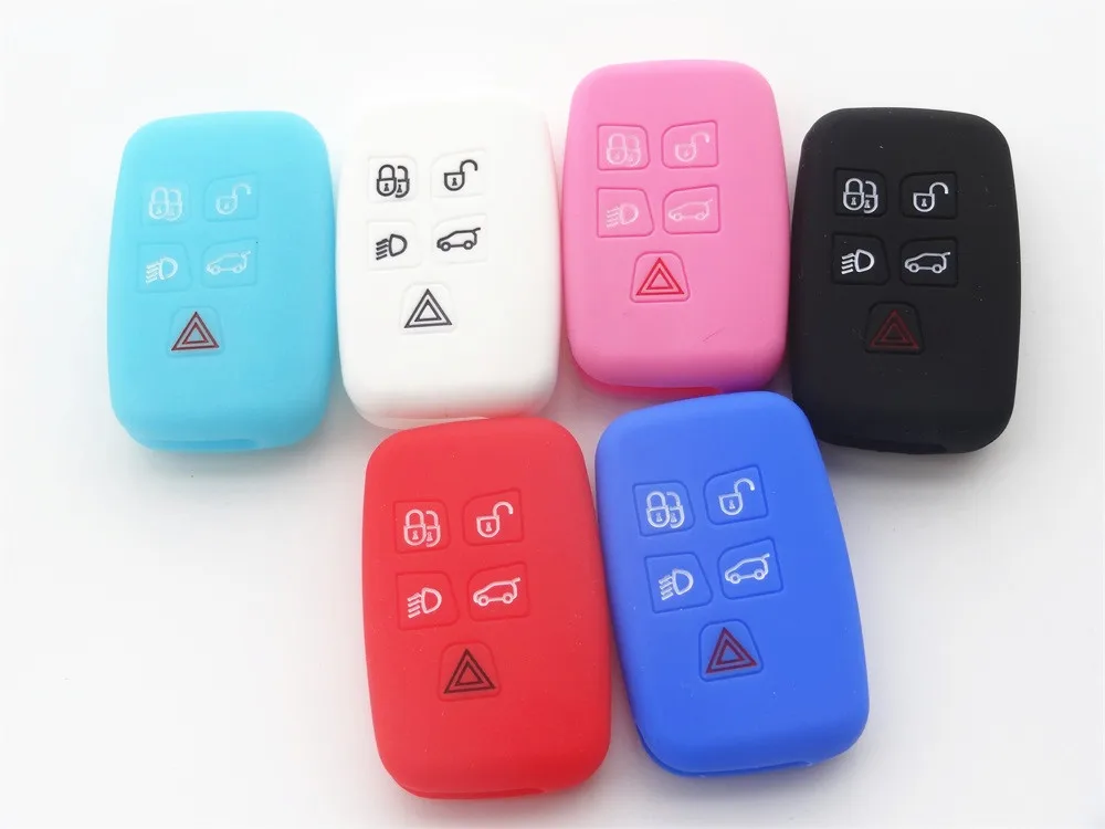 AUTEWODE 5 Button Gray Car Silicone Remote Key Cover Case Fob Protector for Landrover Range Rover/Evoque/Discovery Sport
AUTEWODE 5 Button Gray Car Silicone Remote Key Cover Case Fob Protector for Landrover Range Rover/Evoque/Discovery Sport
