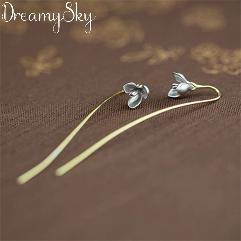Luxury Brand Ear Jewelry 925 Sterling Silver Flower Earrings For Women Ladies Statement Earrings Gifts Pendientes Brincos
Luxury Brand Ear Jewelry 925 Sterling Silver Flower Earrings For Women Ladies Statement Earrings Gifts Pendientes Brincos