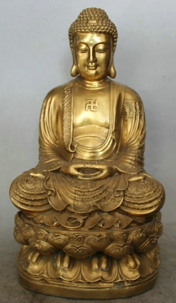 dr524 16" Tibet Tibetan Buddhism Seat Shakyamuni Amitabha Buddha Sakyamuni Statue
dr524 16" Tibet Tibetan Buddhism Seat Shakyamuni Amitabha Buddha Sakyamuni Statue